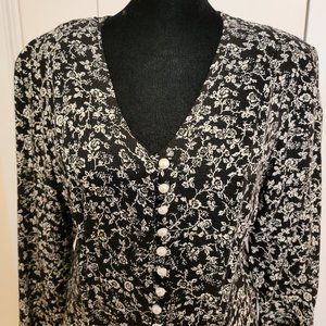 Jody of California Vintage 90s Prairie Dress